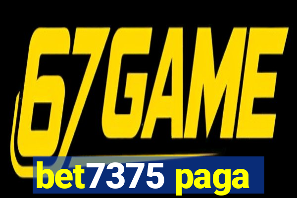bet7375 paga